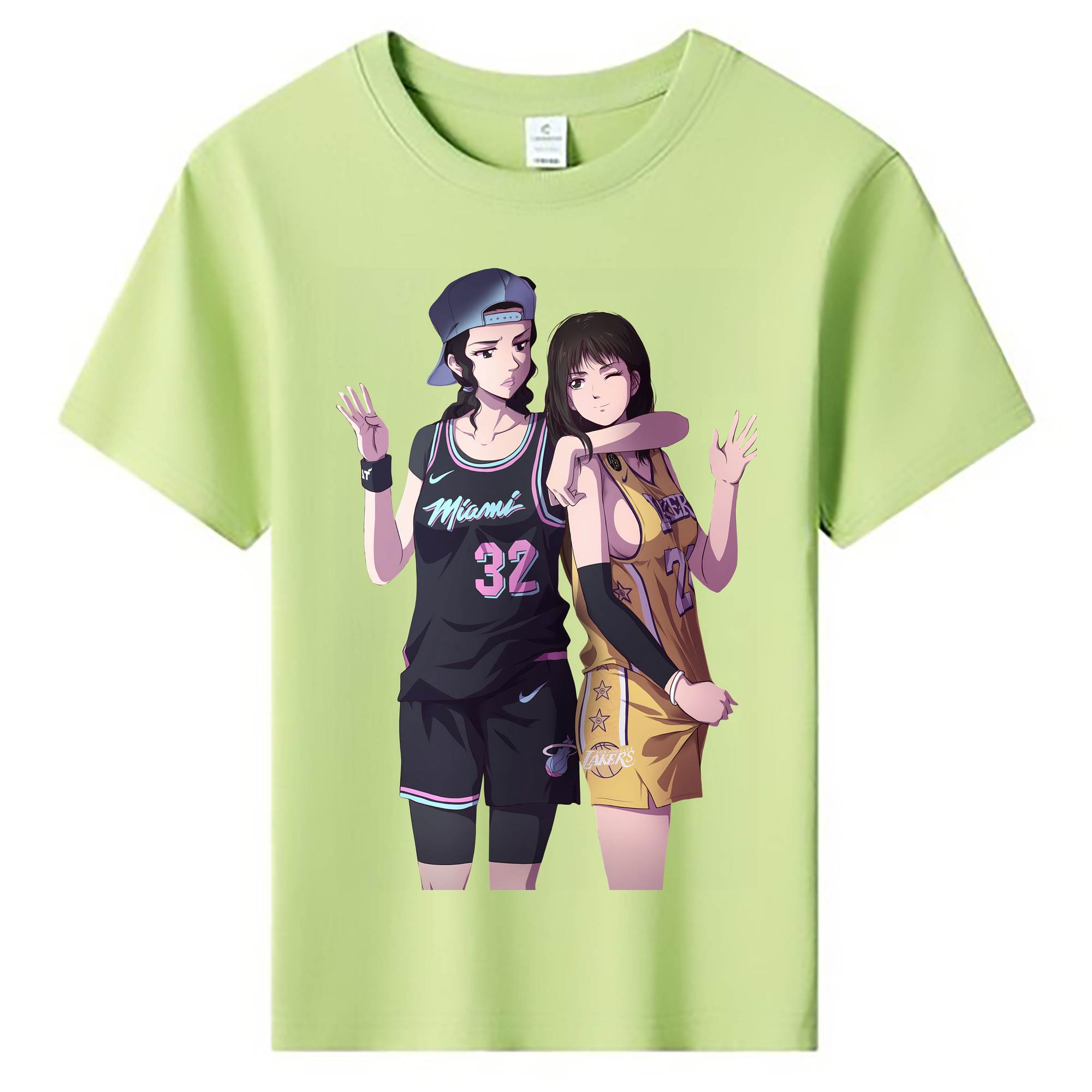 （画像用） SLAM DUNK／スラムダンク 綿100％キッズTシャツ（フロントプリント）
